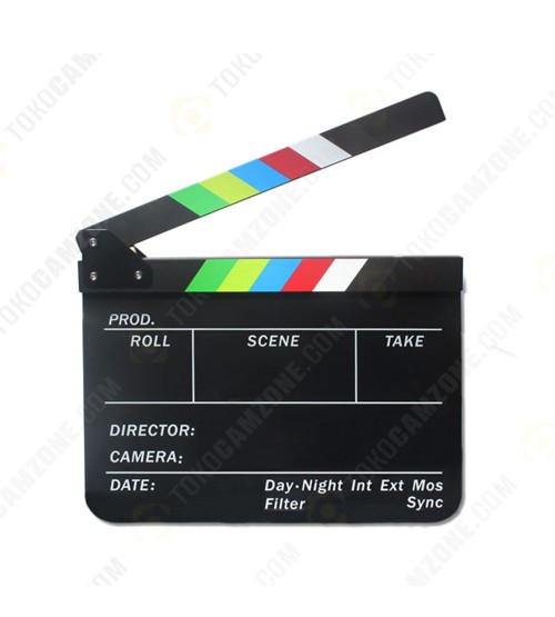 Film Clapboard with Color Stick CBP-FCB (Take Action)